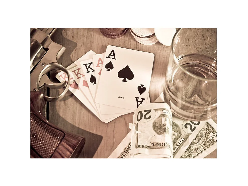 Papier Peint "Cards" 70 x 100 cm