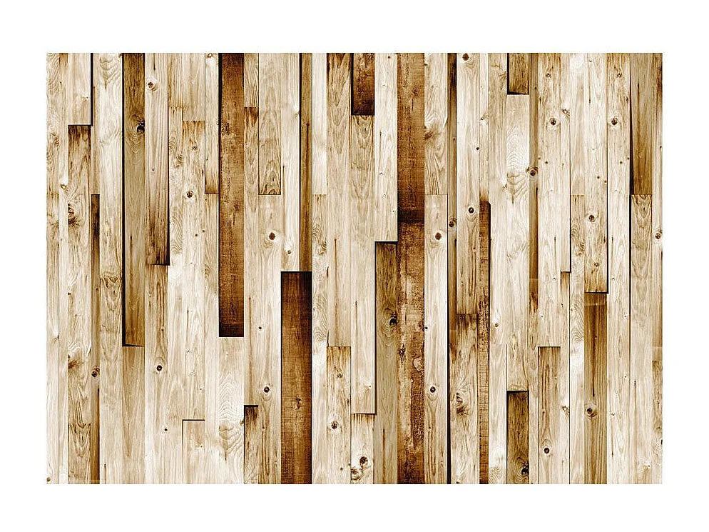 Papier Peint "Planches en Bois" 70 x 100 cm