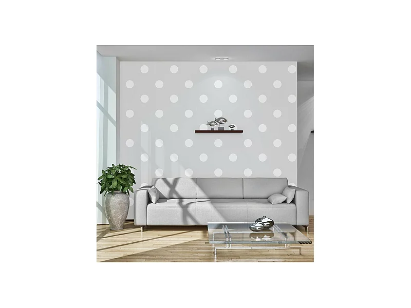 Papier Peint "Cheerful Polka Dots" 245 x 350 cm