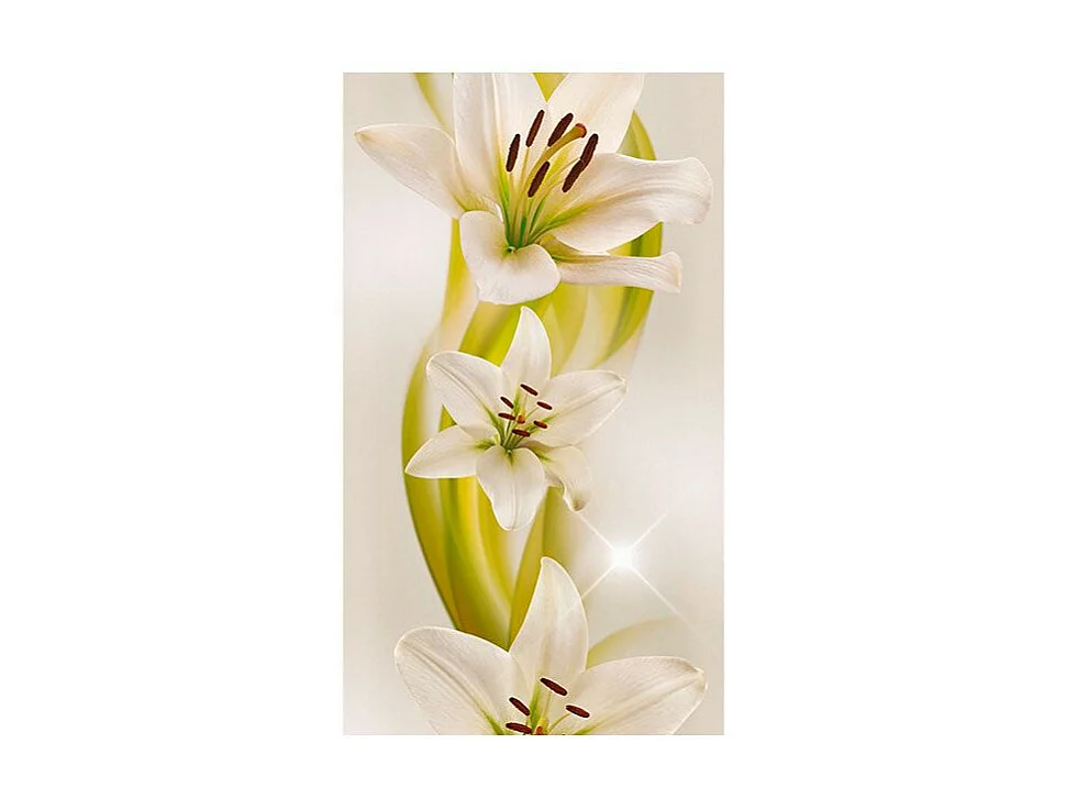Papier Peint "Lilies Avant Garde" 50x1000cm