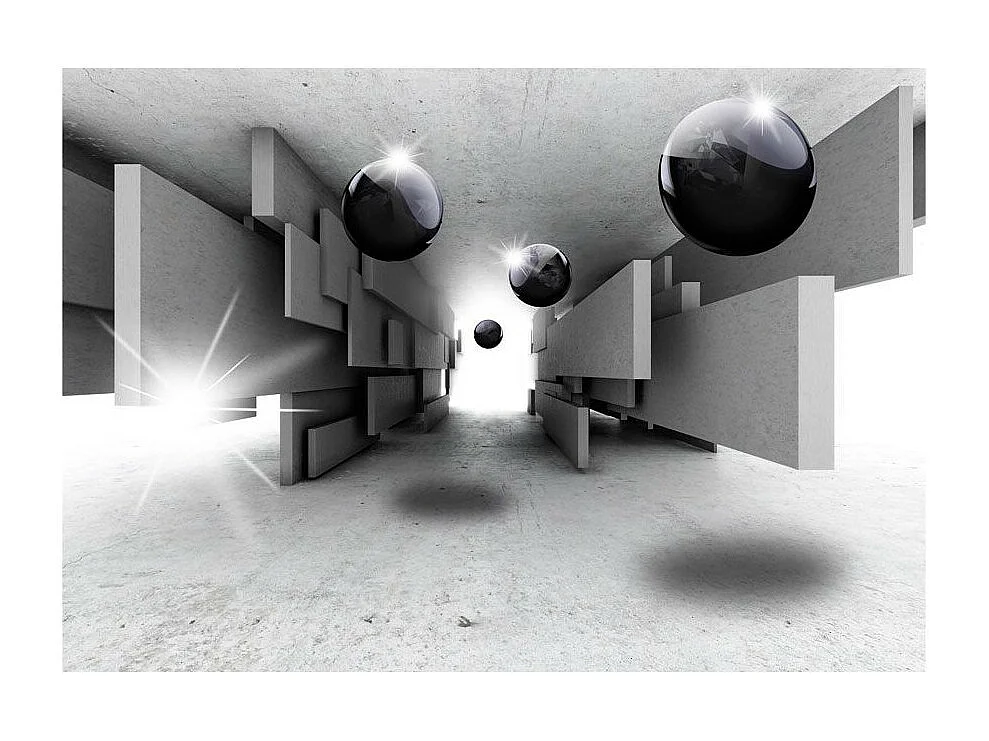 Papier Peint "Border Control" 70 x 100 cm