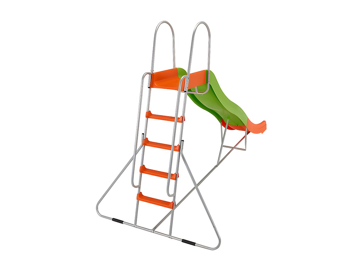 Tobogán de acero SURFY - Largo 317 x Ancho 150 x Alt.204 cm