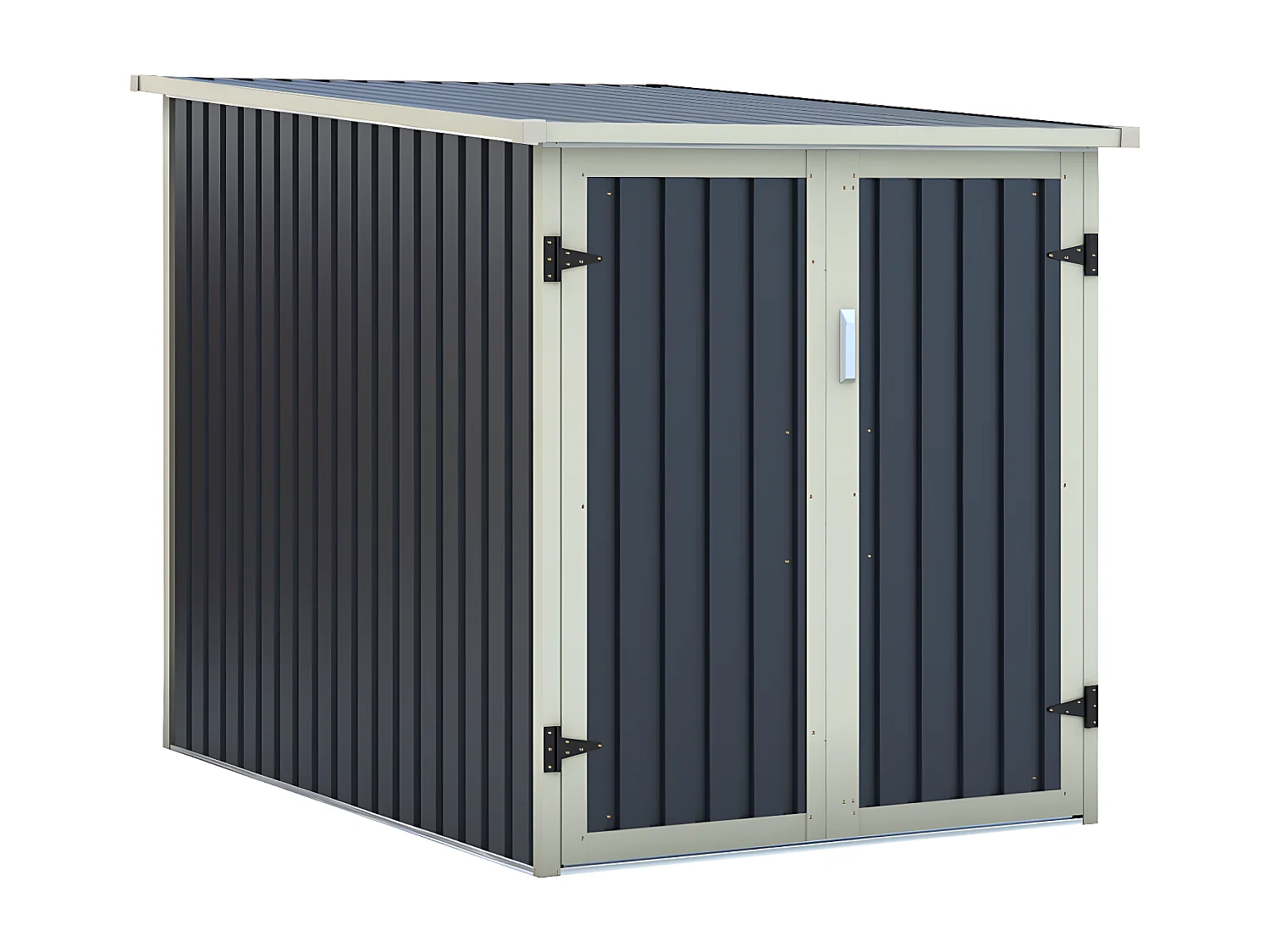 Fahrradunterstand Fahrradschuppen - Stahl - 2,81 m² - NIKI