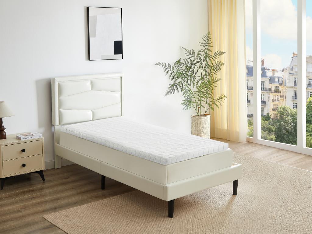 Matratzenauflage Topper - 80 x 200 cm - Memory Schaum - 1 Zone - Stärke 5 c günstig online kaufen