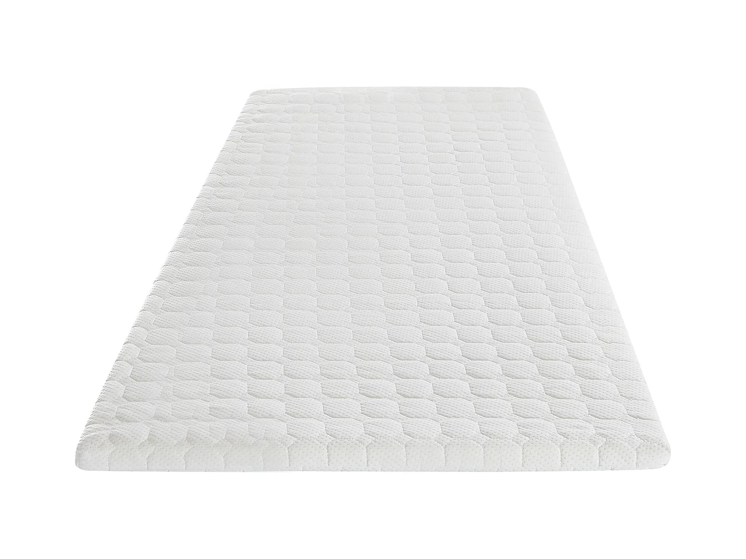 Topper in memory foam, lusso elevato, di DREAMEA - 80 x 200 cm