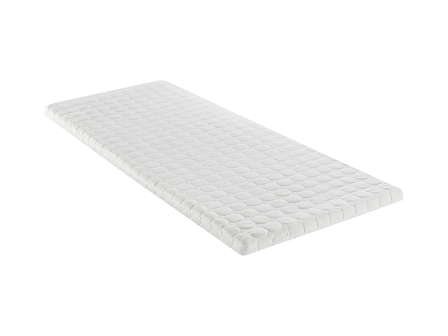 Topper in memory foam, lusso elevato, di DREAMEA - 80 x 200 cm