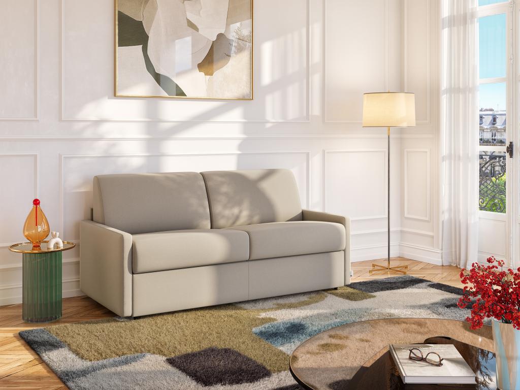 Schlafsofa 3-Sitzer - Liegefläche: 140 cm - Matratzenhöhe: 22 cm mit Memory günstig online kaufen