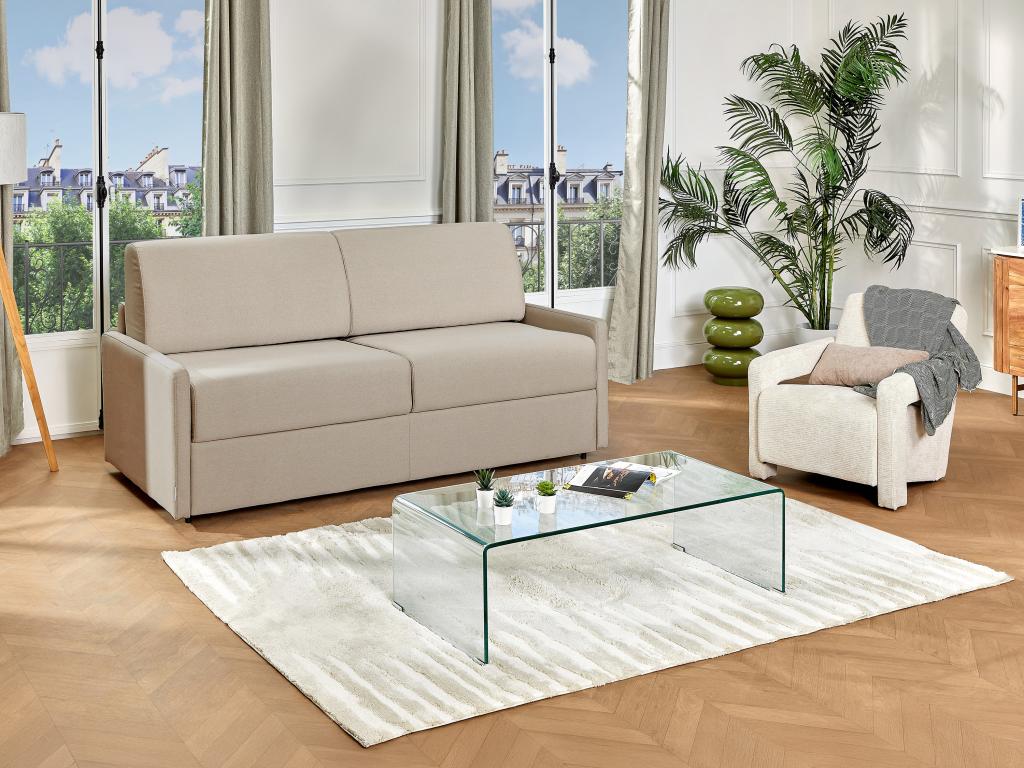 Schlafsofa 4-Sitzer - Liegefläche: 160 cm - Matratzenhöhe: 22 cm - Stoff - günstig online kaufen