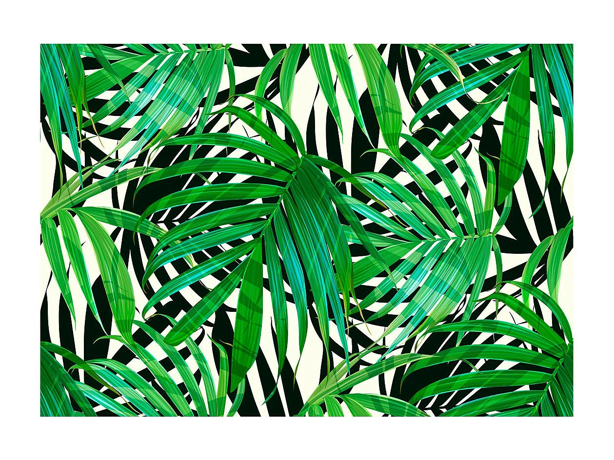 Papier Peint "Tropical Leaves" 210 x 300 cm