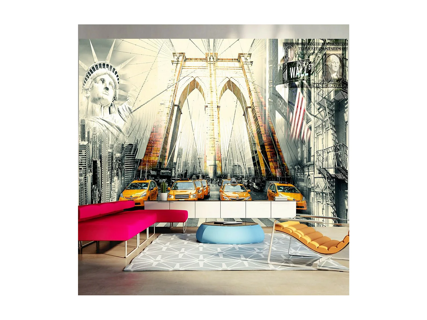 Papier Peint "Urban Living" 175 x 250 cm