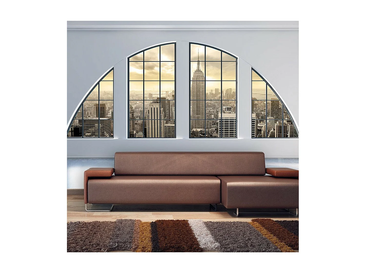 Papier Peint "Illuminations Empire State Building" 210 x 300 cm