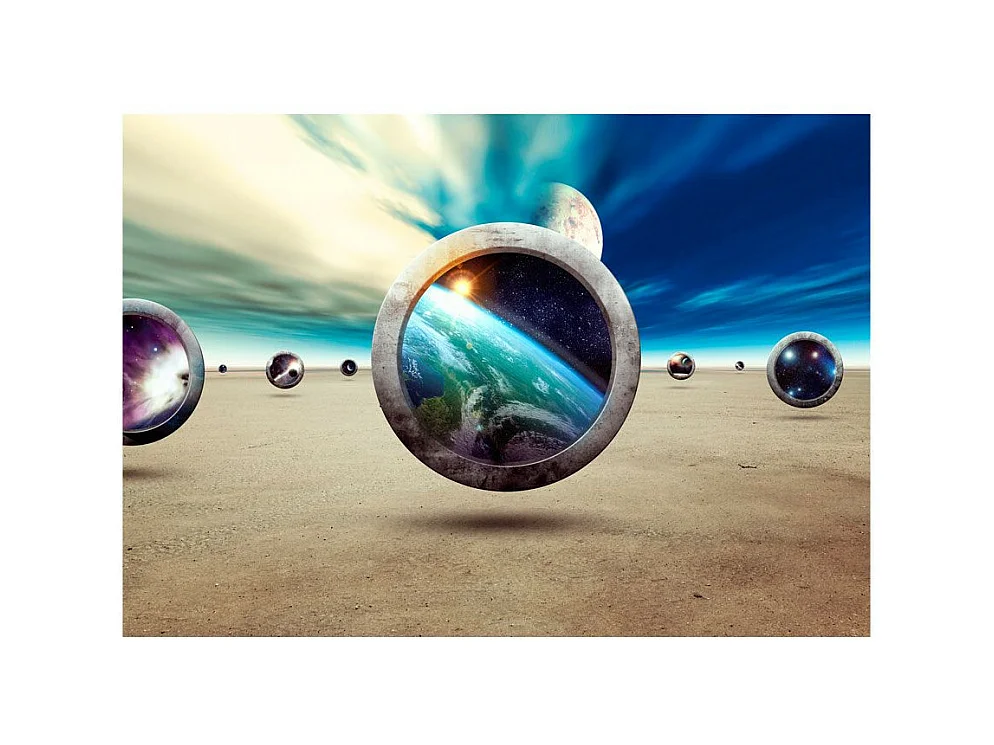 Papier Peint "Promonade dans l'univers" 105 x 150 cm