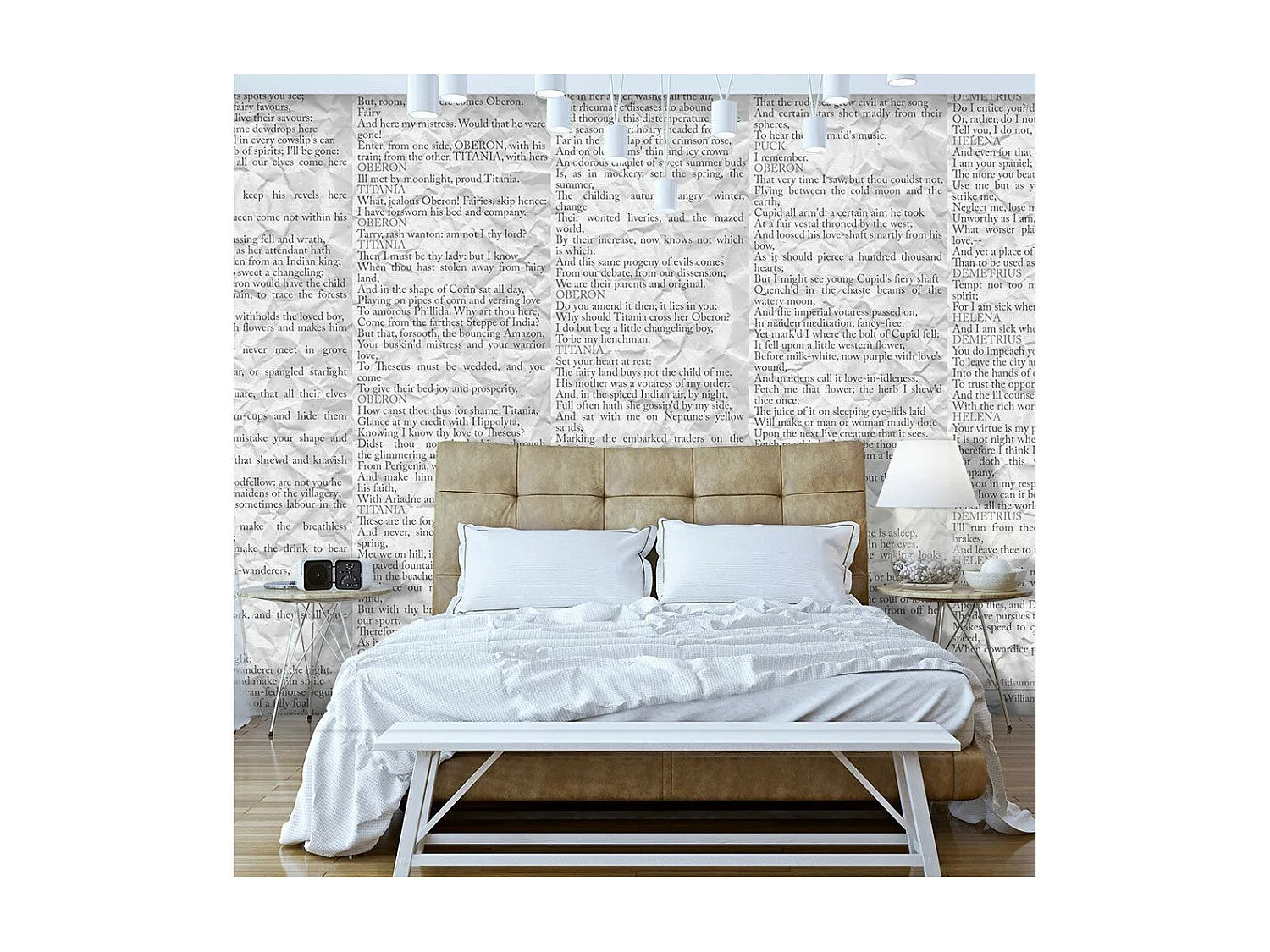 Papier Peint "A Midsummer Night's Dream – Magic of Love" 50x1000cm