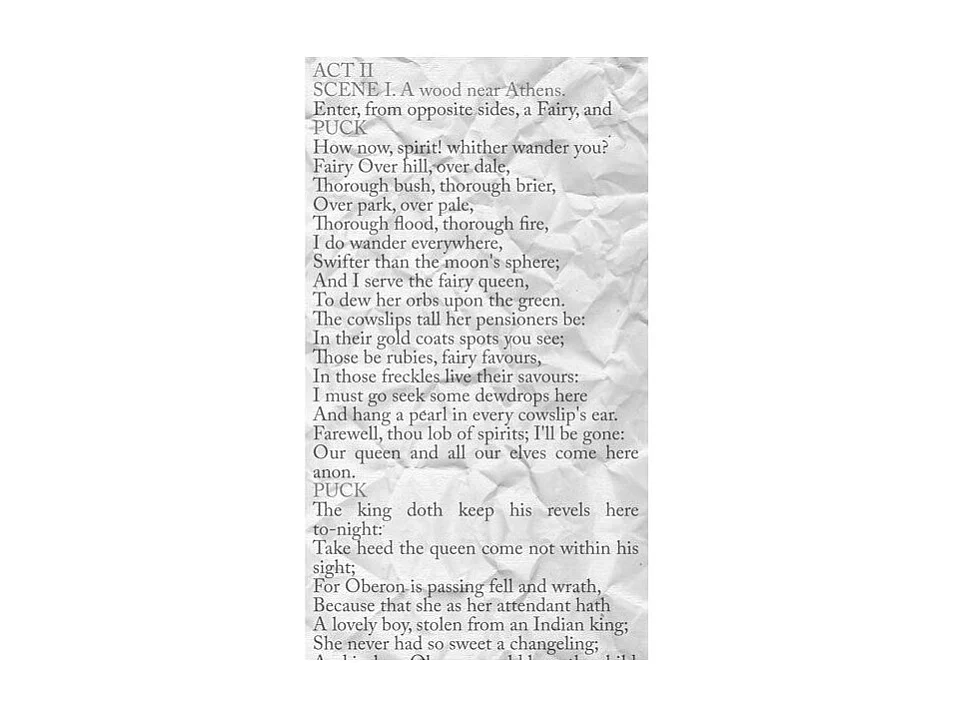 Papier Peint "A Midsummer Night's Dream – Magic of Love" 50x1000cm