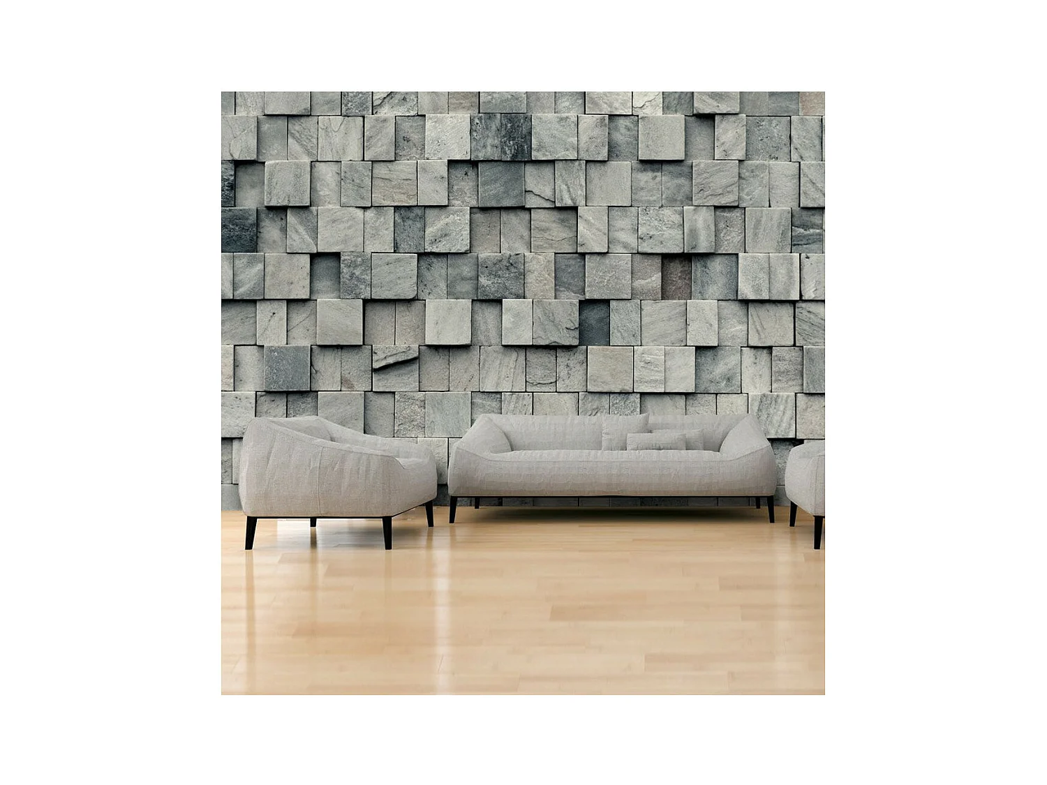 Papier Peint "Magic of the Stone" 140 x 200 cm