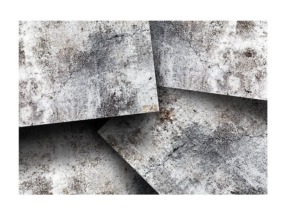 Papier Peint "Concrete Cards" 70 x 100 cm