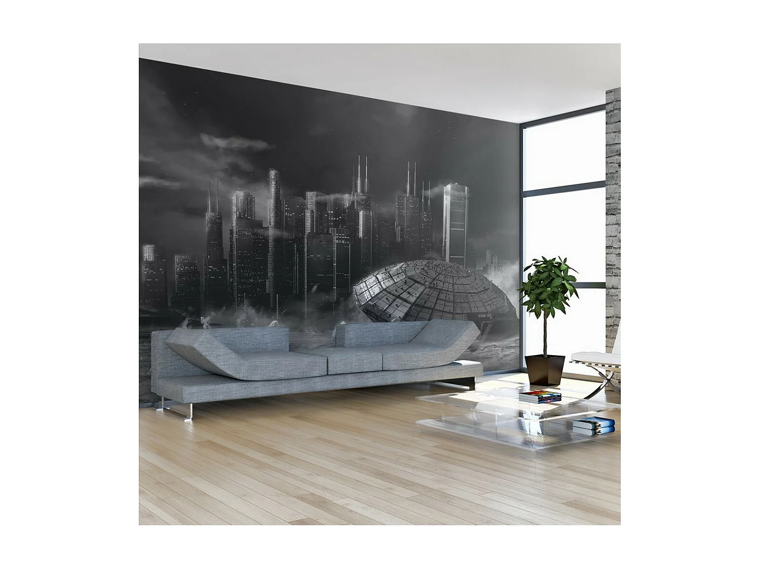 Papier Peint "Mission Completed" 270 x 350 cm