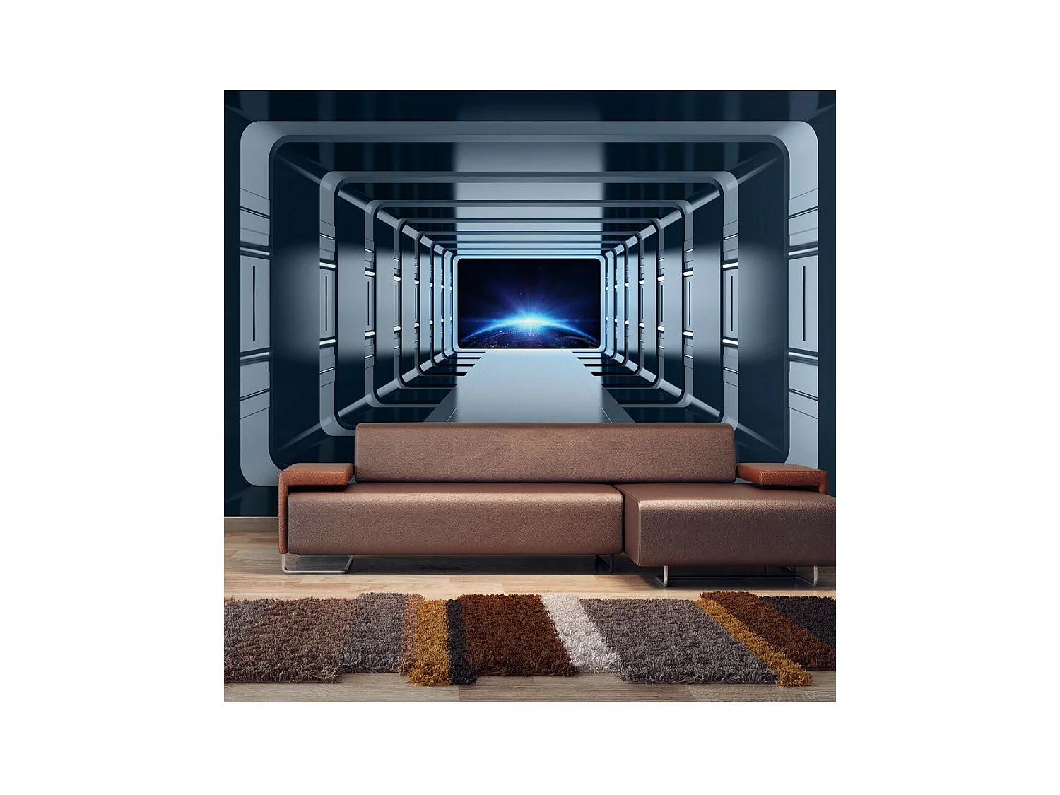 Papier Peint "Galactic Gates" 70 x 100 cm