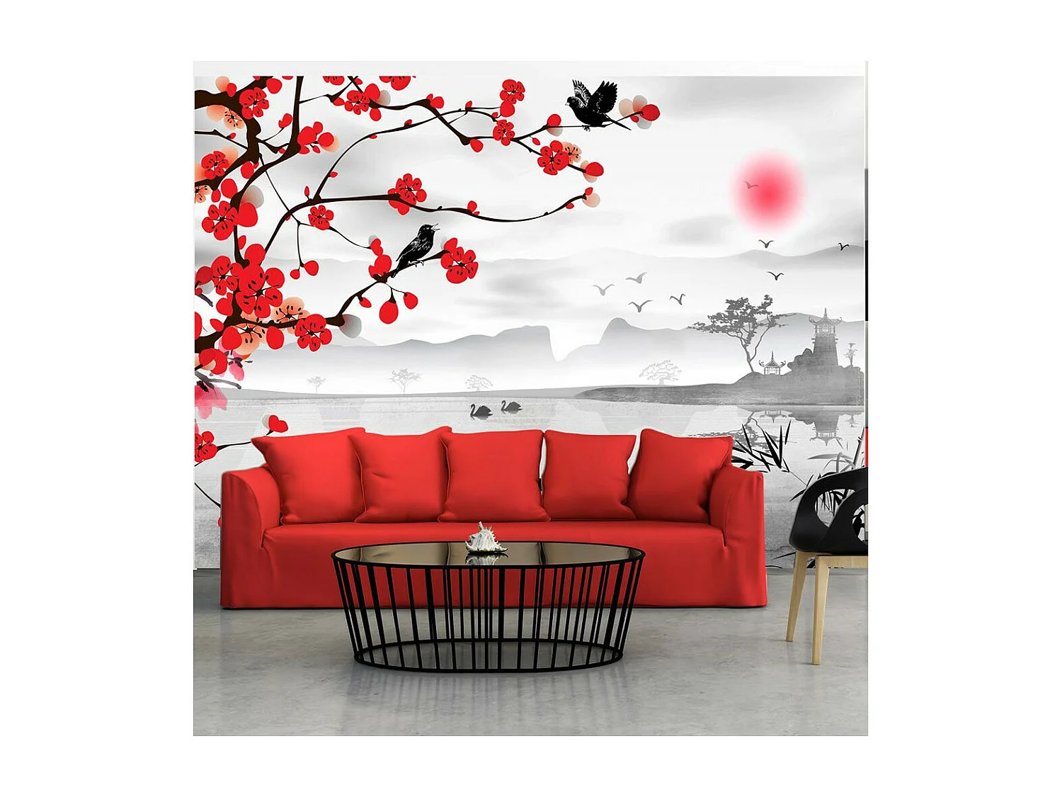 Papier Peint "Japanese Garden" 210 x 300 cm