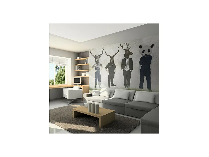 Papier Peint "Man Or Animal?" 154 x 200 cm