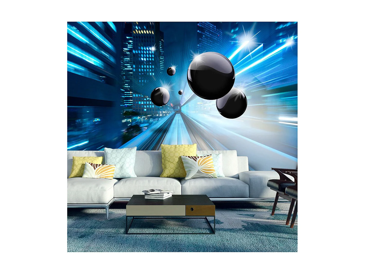 Papier Peint "Time & Space" 175 x 250 cm