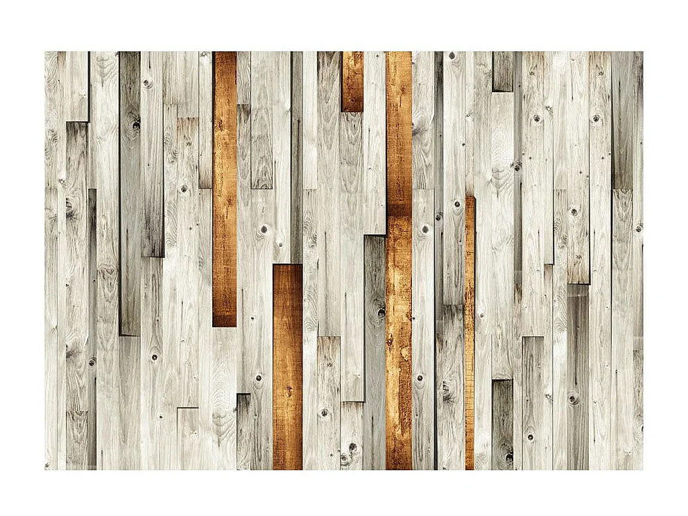 Papier Peint "Motif en Bois" 70 x 100 cm