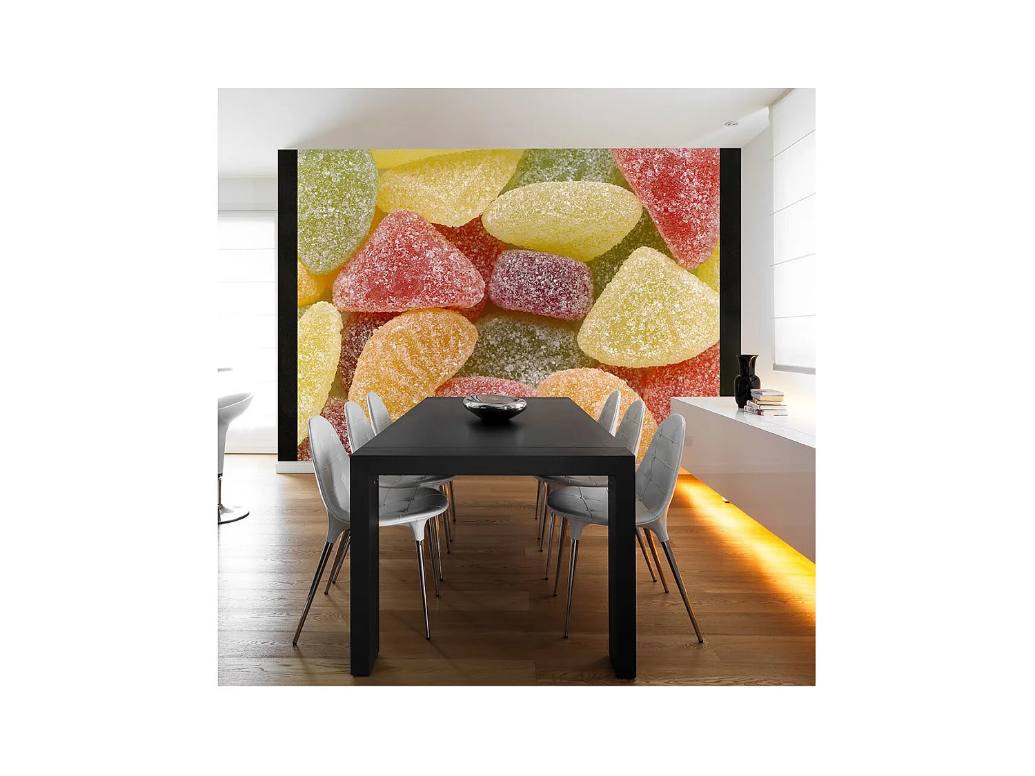 Papier Peint "Fruits Gélifiés" 231 x 300 cm