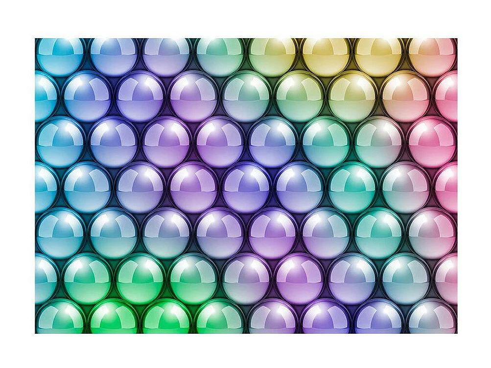 Papier Peint "Colorful Vertigo" 140 x 200 cm