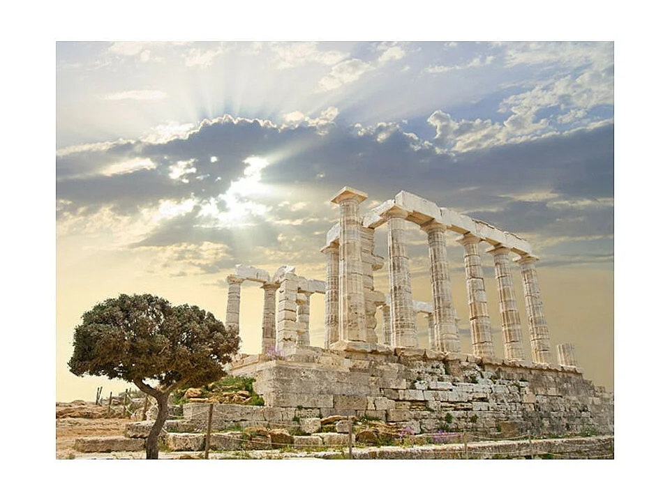 Papier Peint "L'Acropole, Grèce" 193 x 250 cm