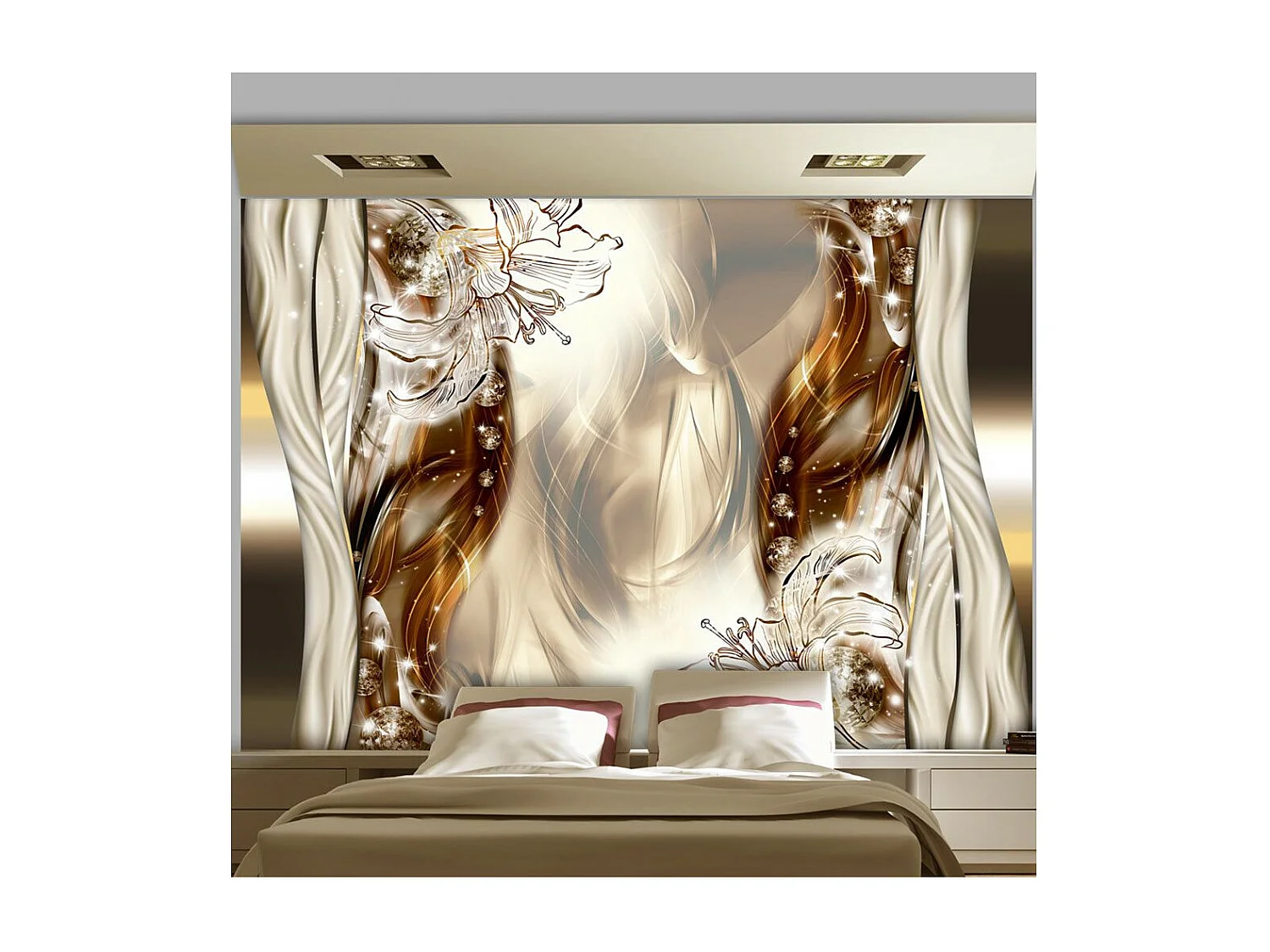 Papier Peint "Ethereal Sheen" 140 x 200 cm