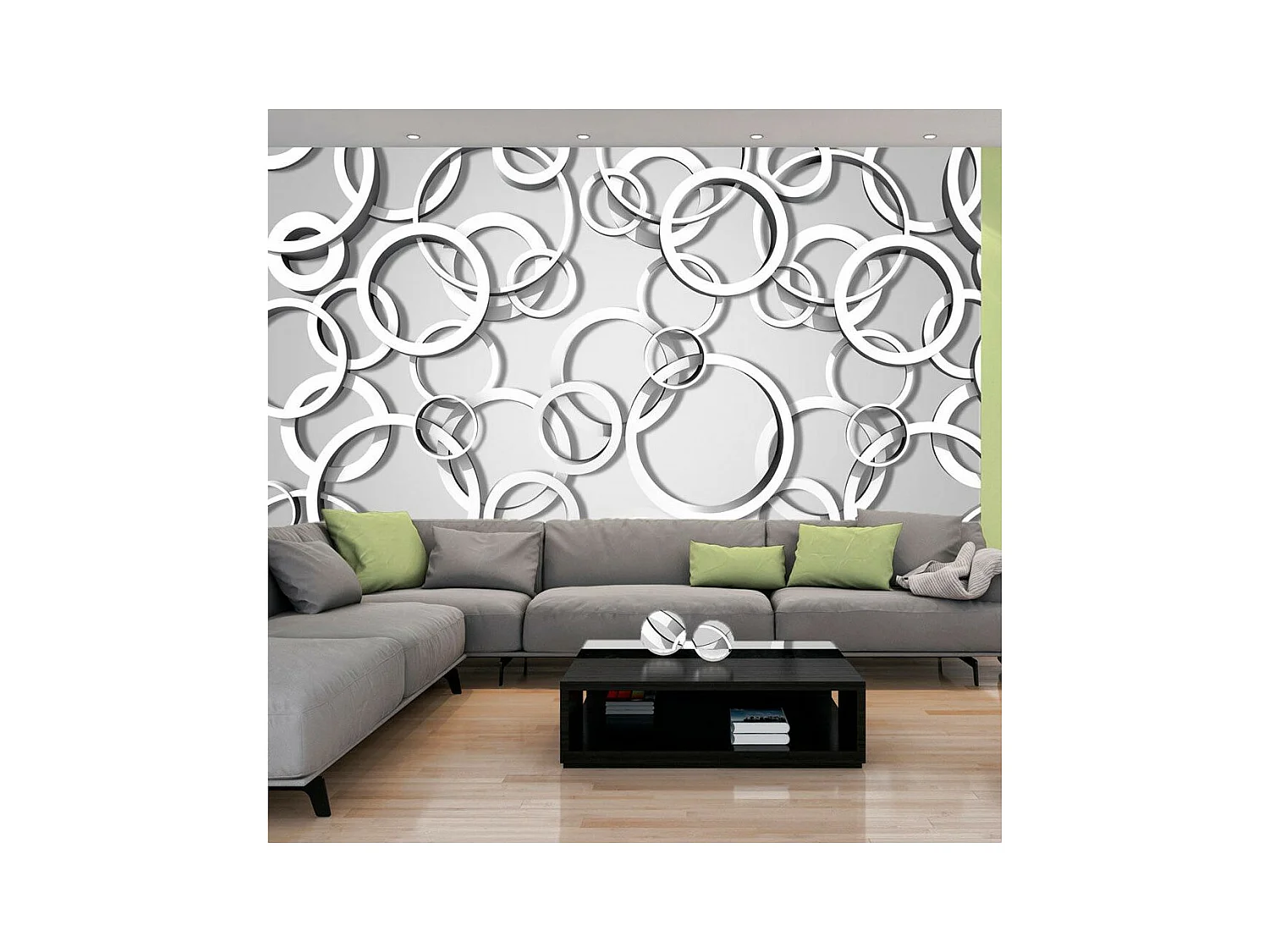 Papier Peint "Vicious Circles" 245 x 350 cm