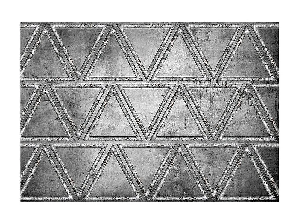 Papier Peint "Dancing with Triangles" 70 x 100 cm