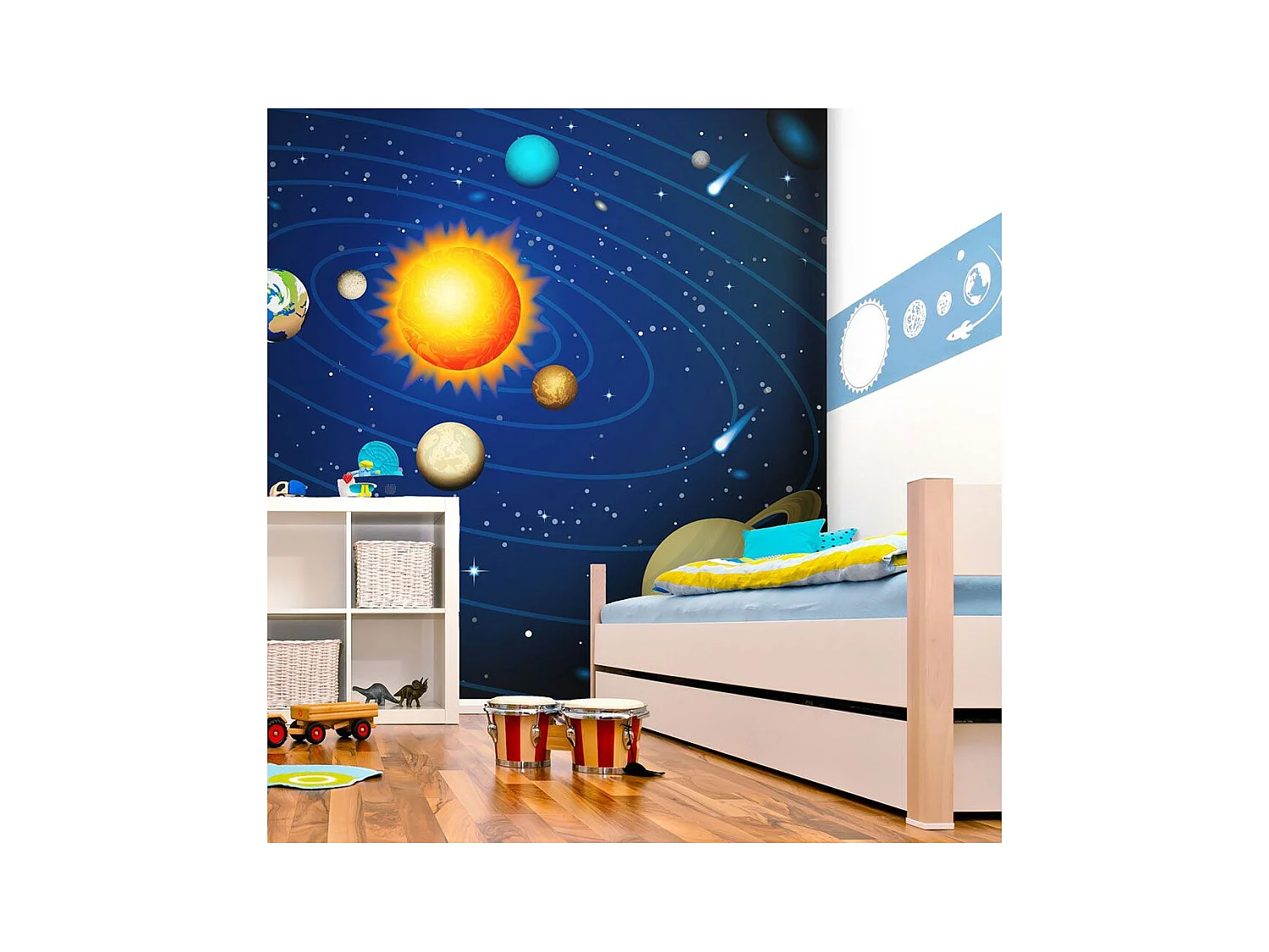 Papier Peint "Système Solaire" 193 x 250 cm