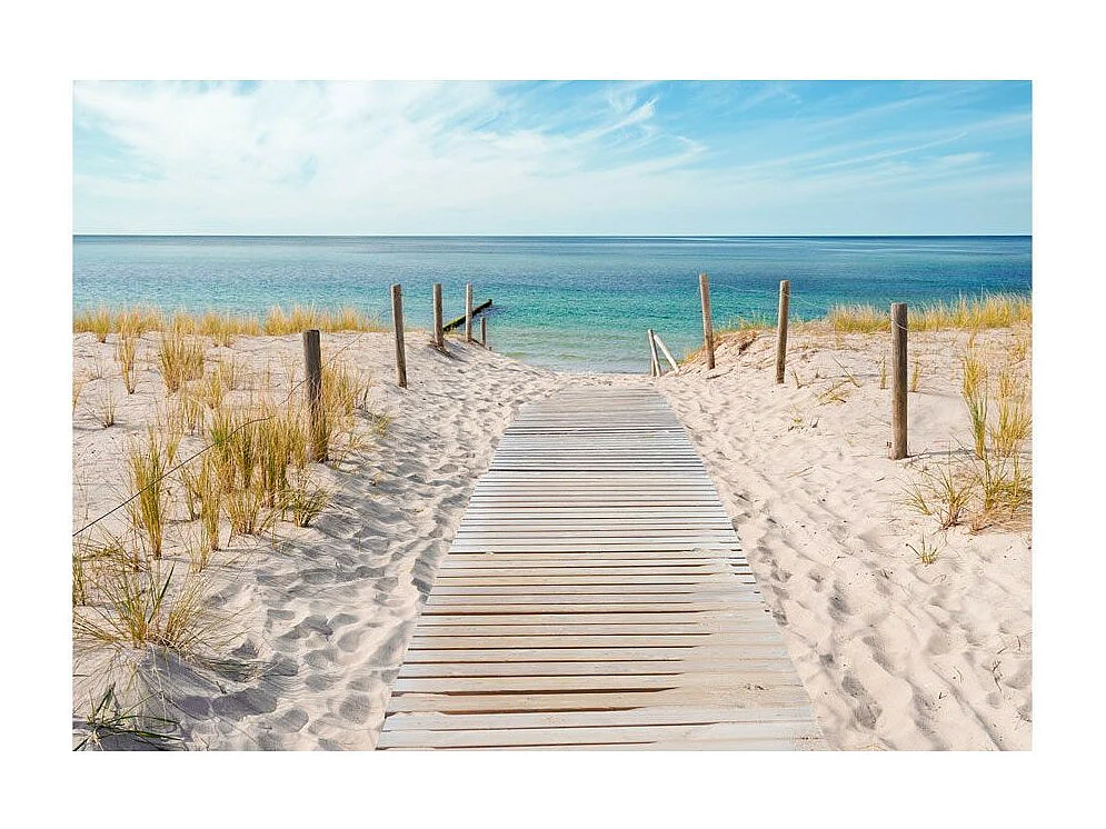 Papier Peint "Vacances au Bord de la Mer" 140 x 200 cm