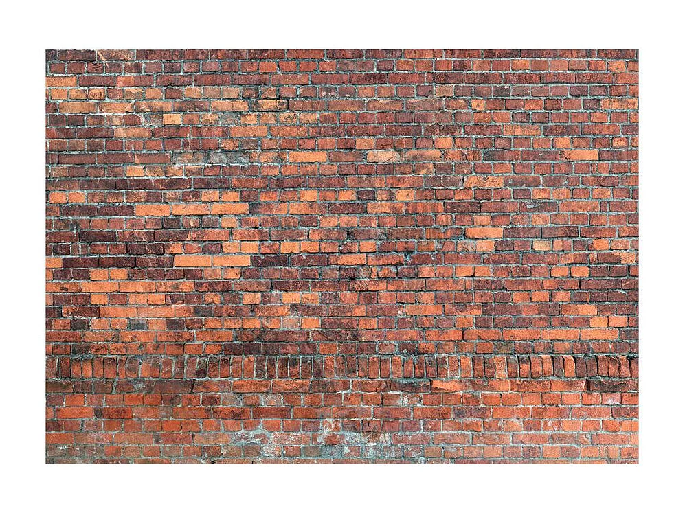 Papier Peint "Vintage Wall Red Brick" 175 x 250 cm