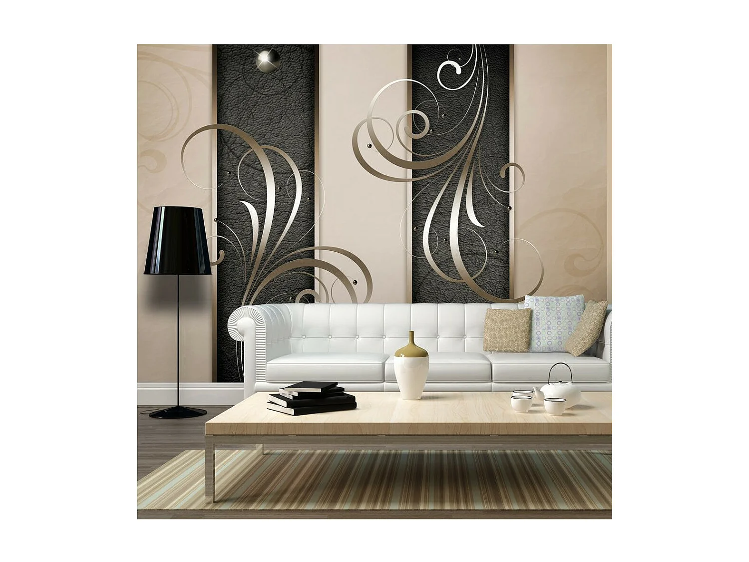 Papier Peint "Duo Romantique" 245 x 350 cm