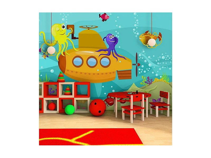 Papier Peint "Sous Marin" 270 x 350 cm