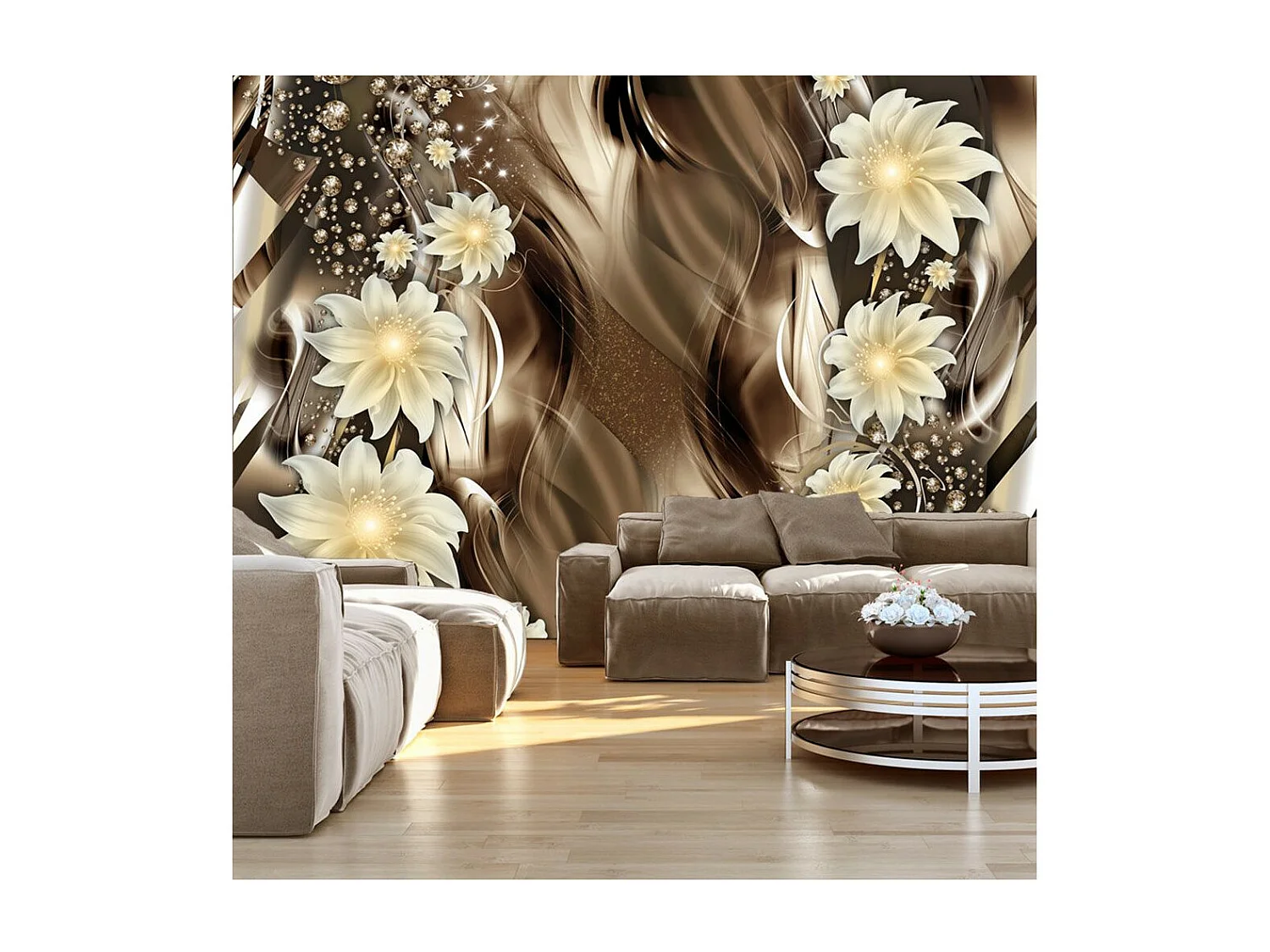 Papier Peint "Depths of Bronze" 105 x 150 cm