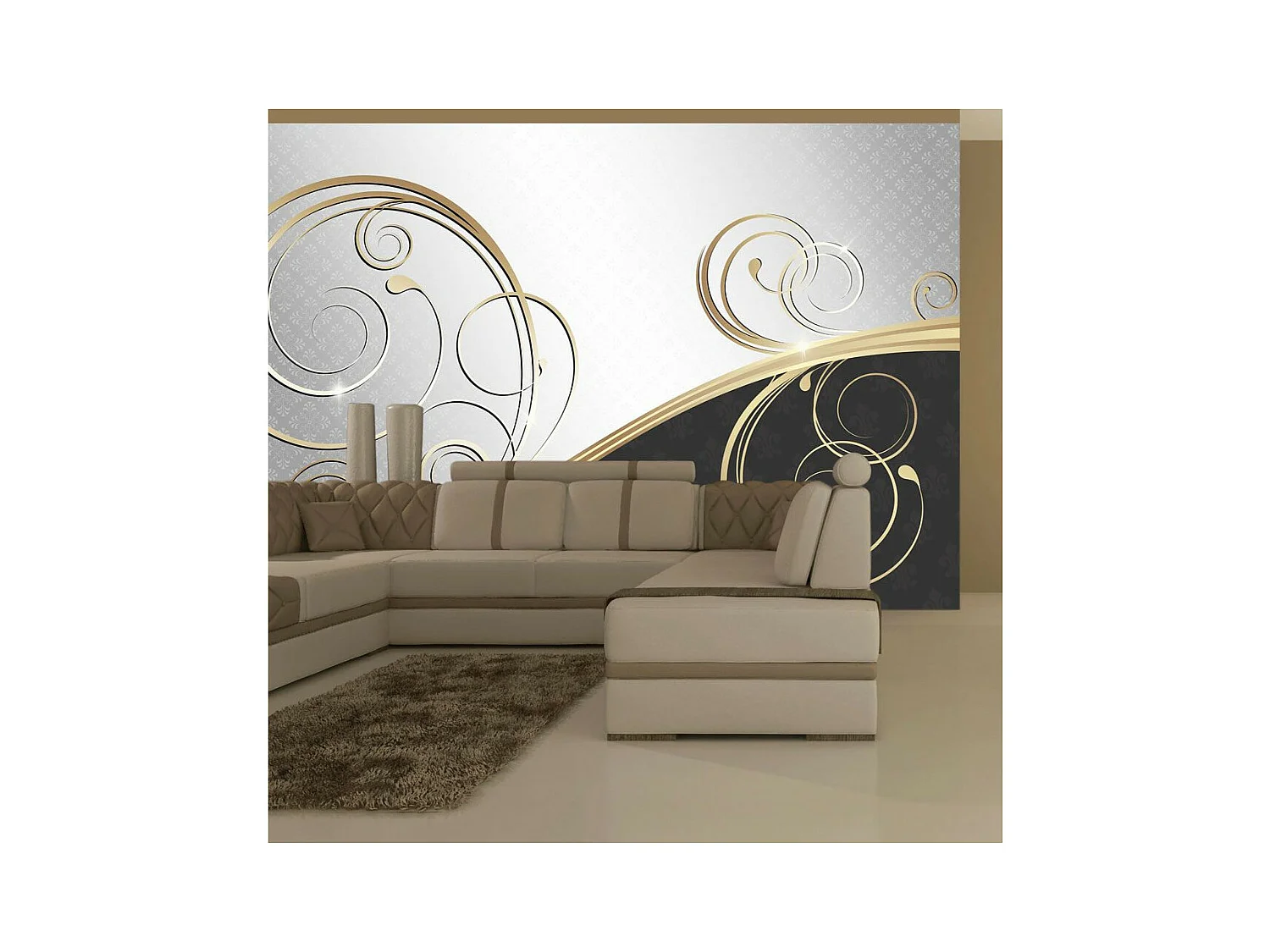 Papier Peint "Dual Nature" 140 x 200 cm