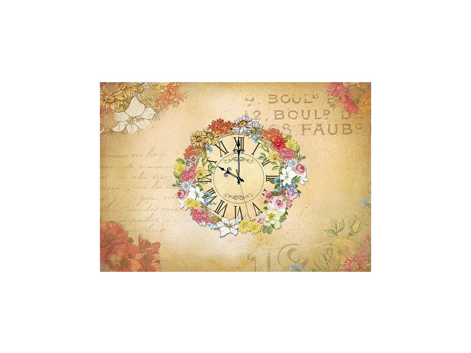 Papier Peint "Guard of Time" 70 x 100 cm