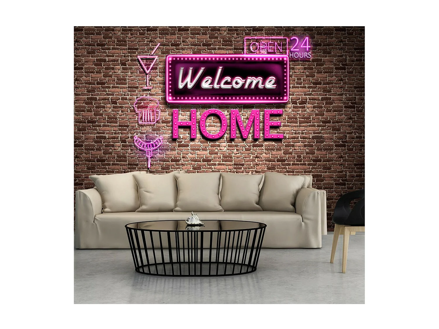 Papier Peint "Welcome Home" 245 x 350 cm