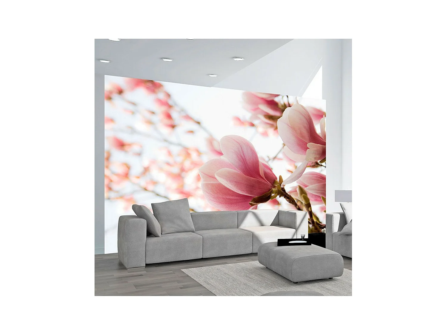 Papier Peint "Magnolia Rose" 270 x 350 cm