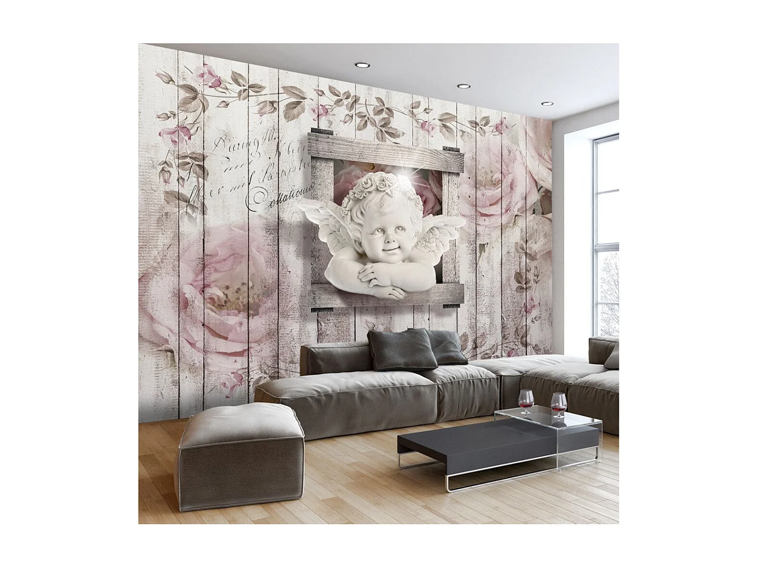 Papier Peint "Sweet Little Angel" 210 x 300 cm