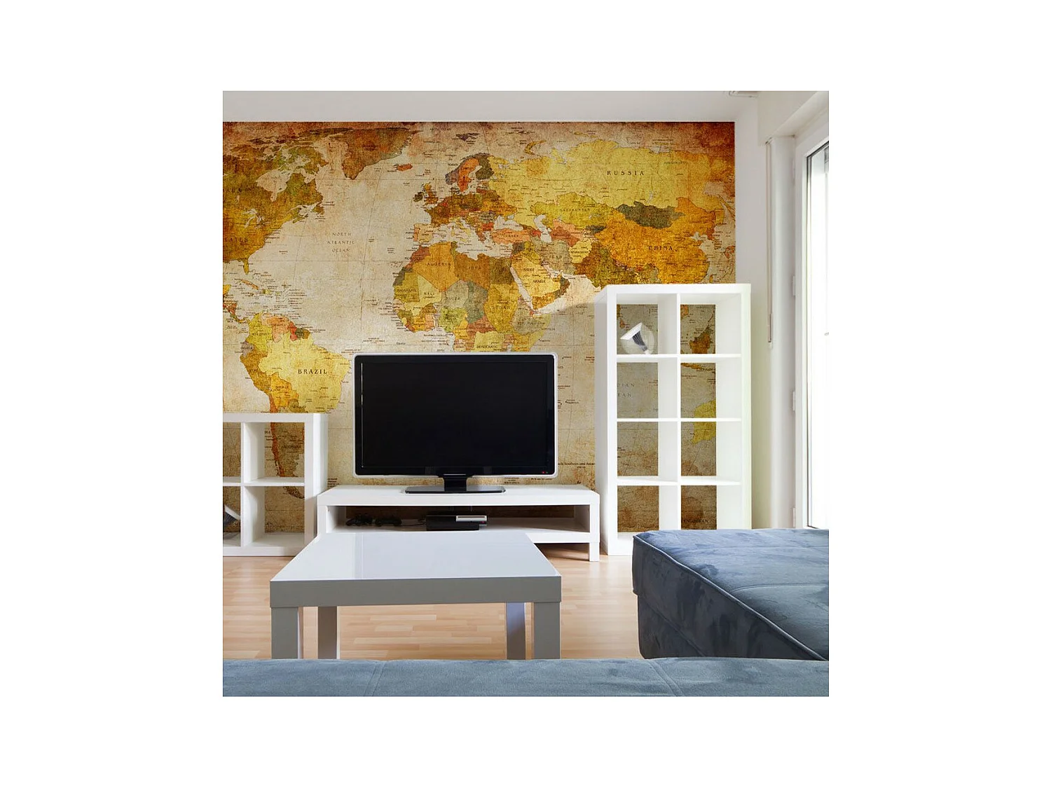 Papier Peint "Old Globe" 270 x 350 cm