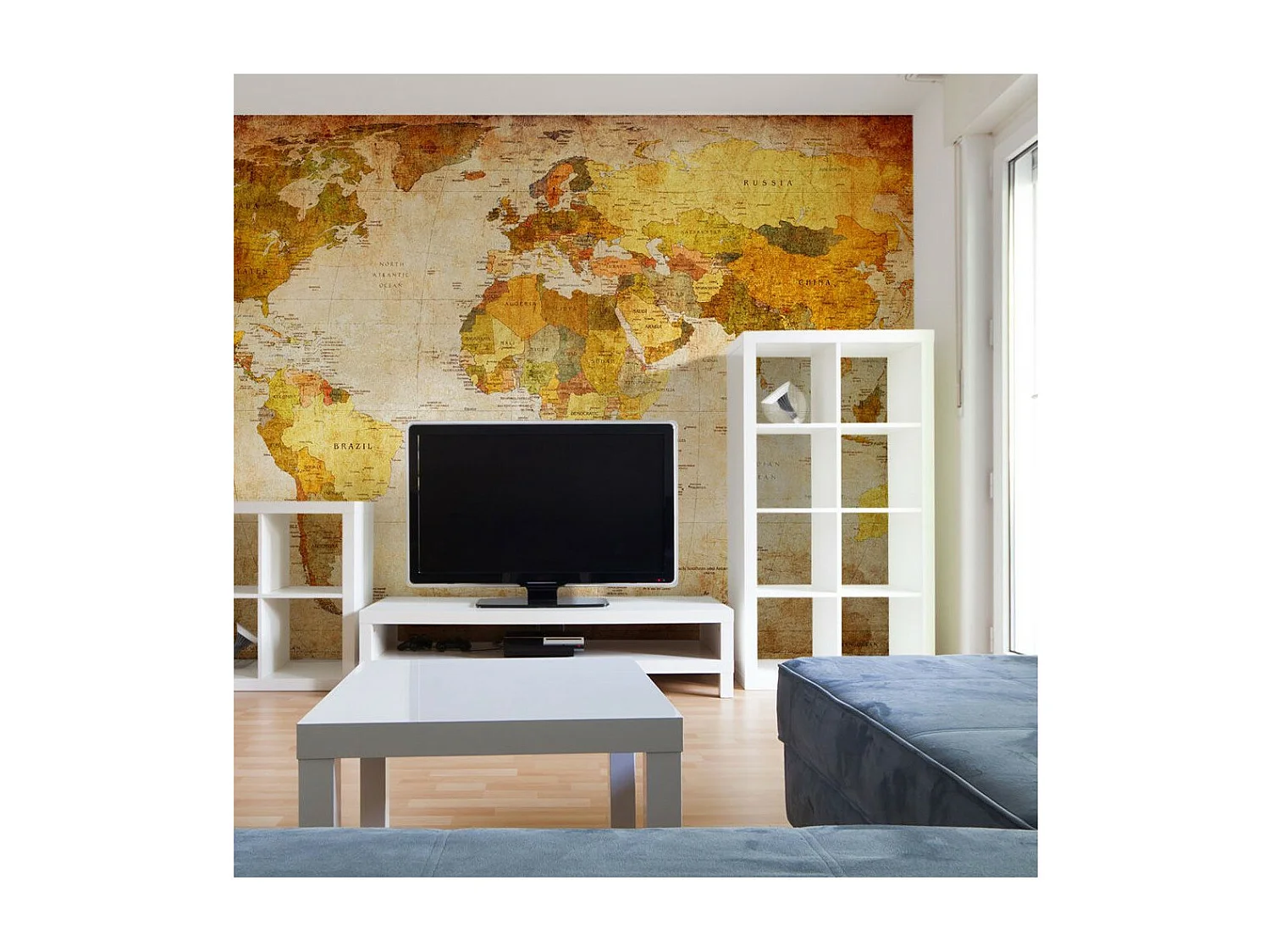 Papier Peint "Old Globe" 270 x 350 cm