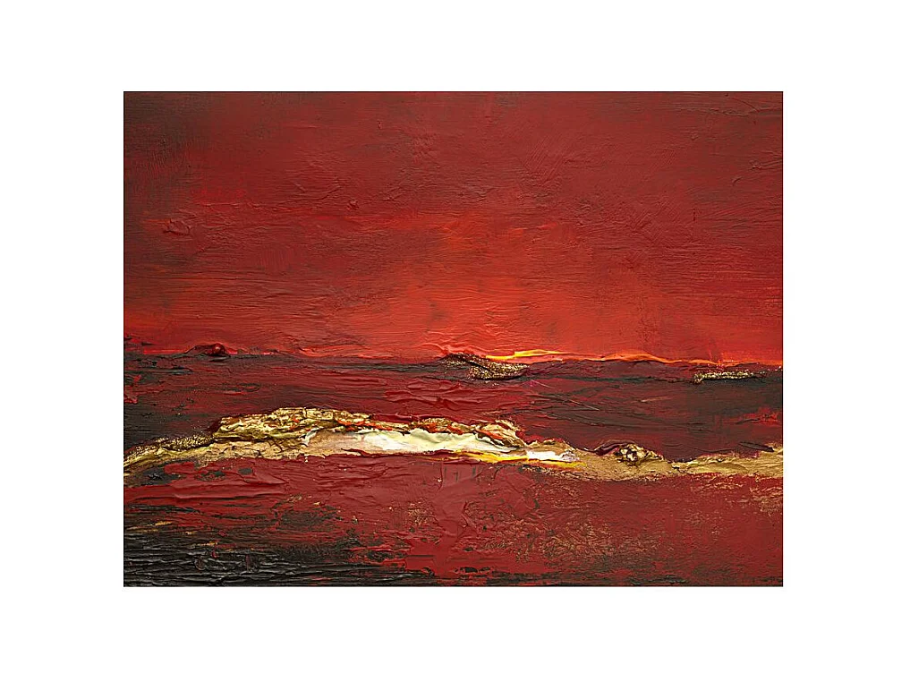 Papier Peint "Gold Wave" 231 x 300 cm