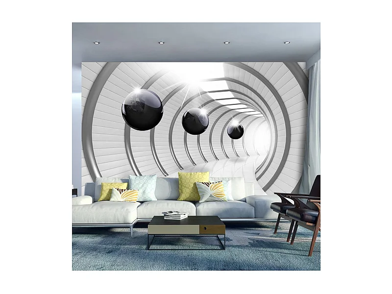 Papier Peint "Futuristic Tunnel" 280 x 400 cm