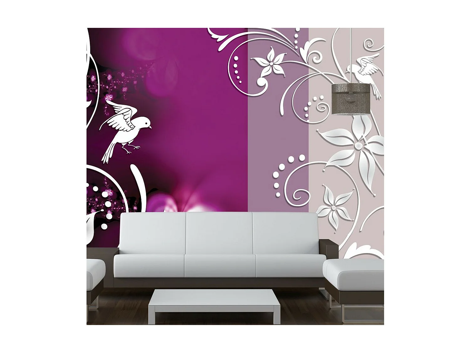 Papier Peint "Floral Fantasy" 105 x 150 cm