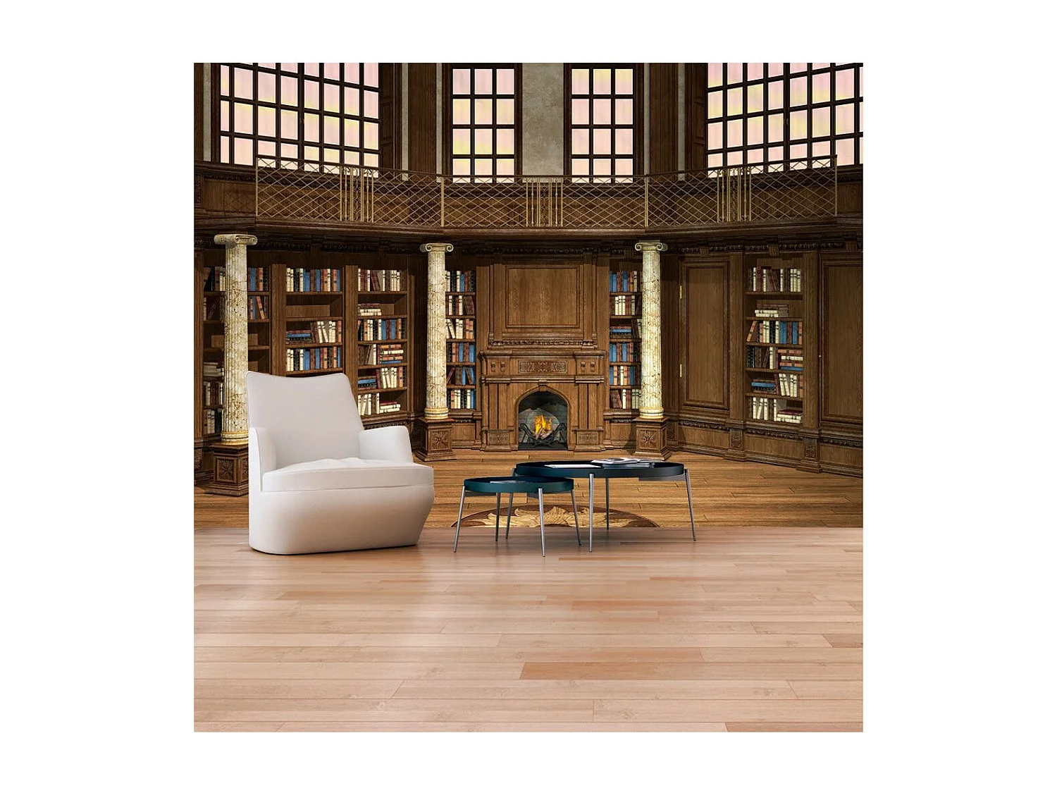 Papier Peint "Library of Dreams" 245 x 350 cm