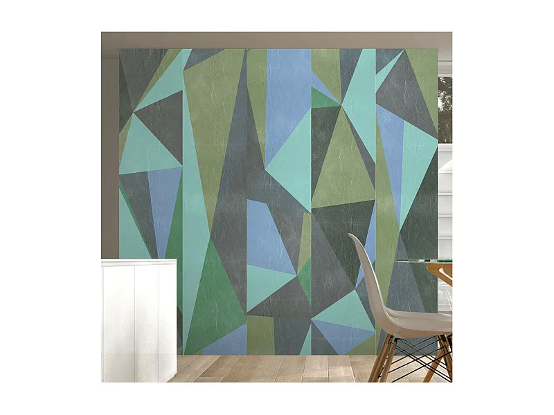 Papier Peint "Triangles Gris" 50x1000cm